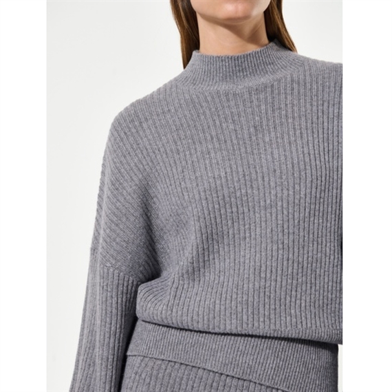Dea Kudibal Siadea Strik Sweater, Grey Melange